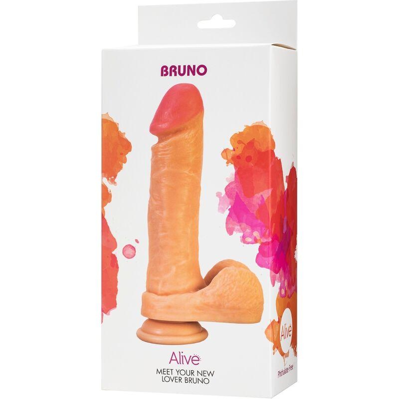 ALIVE - REALISTIC PENIS BRUNO 22 CM