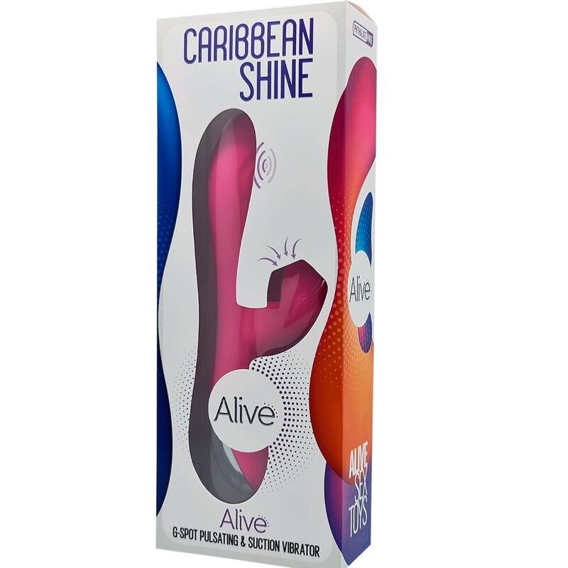 ALIVE - VIBRADOR CARIBBEAN SHINE &amp; SUCKER FUCSIA