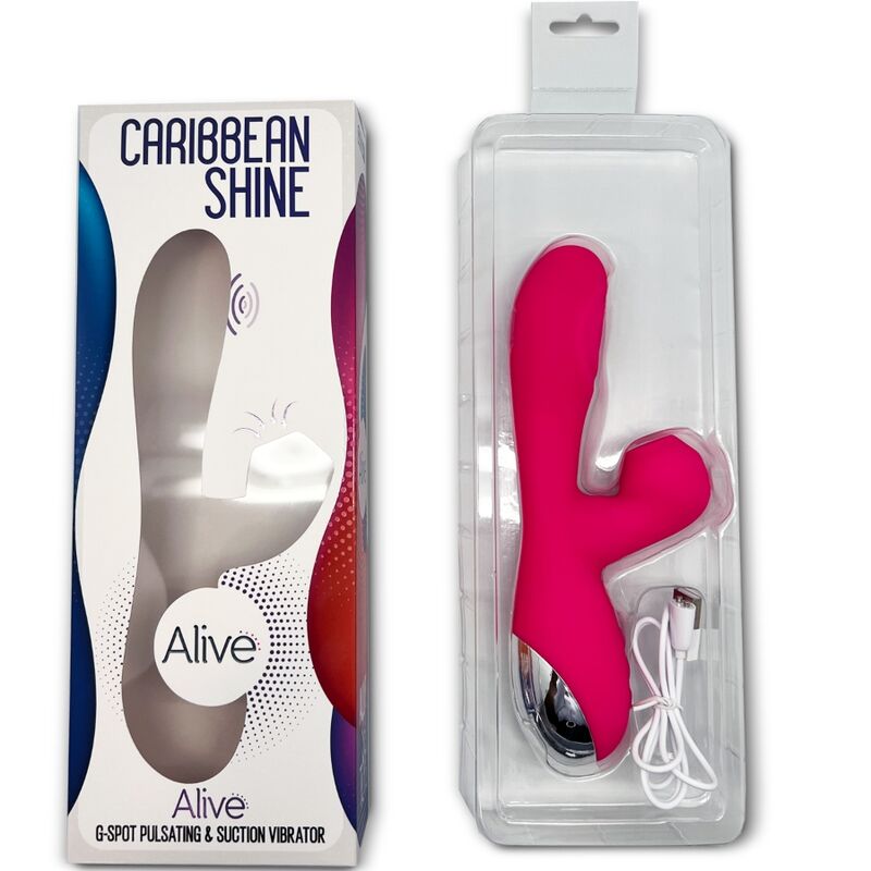 ALIVE - VIBRADOR CARIBBEAN SHINE &amp; SUCKER FUCSIA