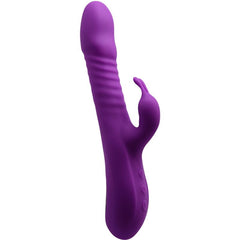 ALIVE - ROMAX VIBRADOR CONEJO DE SILICONA MORADO