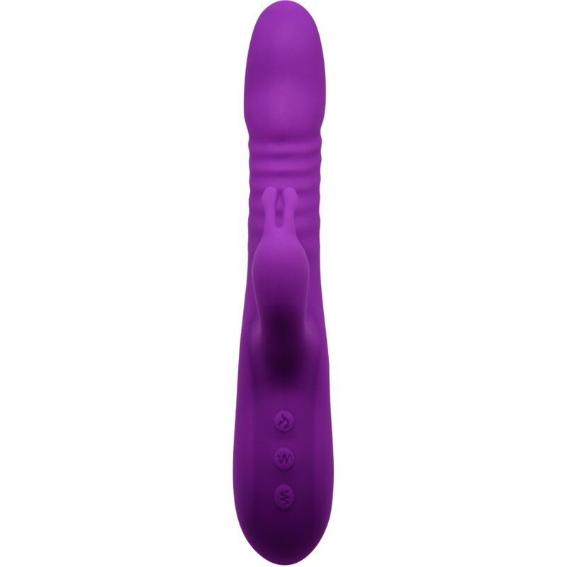 ALIVE - ROMAX VIBRADOR CONEJO DE SILICONA MORADO