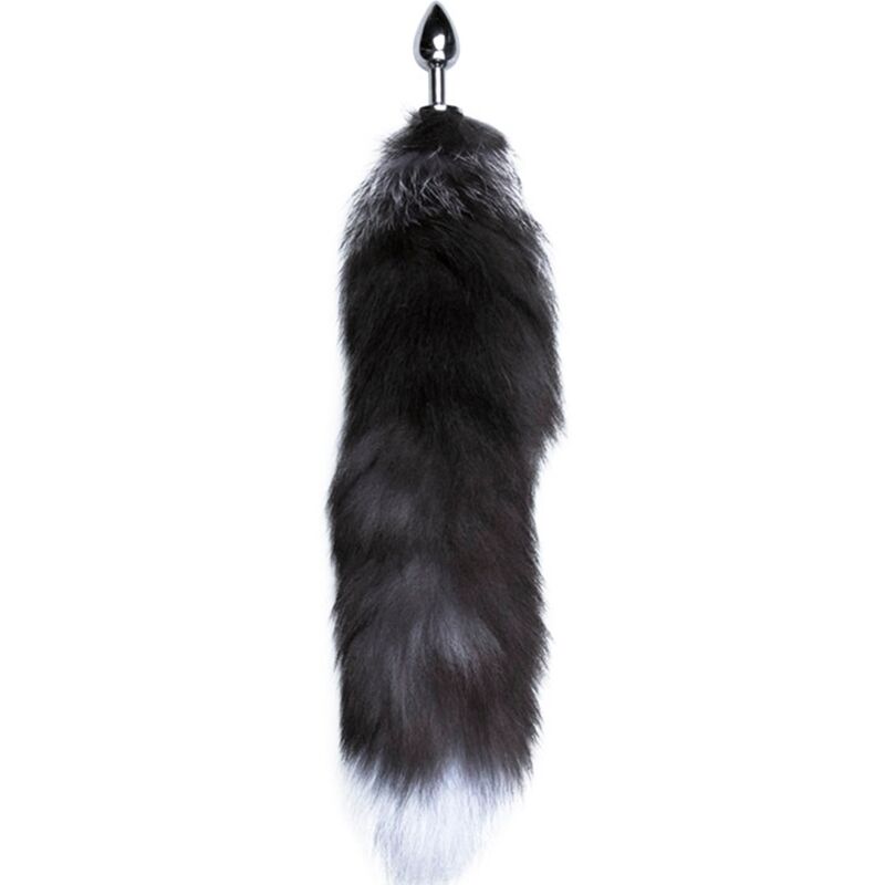 ALIVE - METAL FOX TAIL ANAL PLUG SIZE M