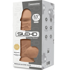 SILEXD - MODELO 1 PENE REALISTA PREMIUM SILEXPAN SILICONA CARAMELO 21,5 CM