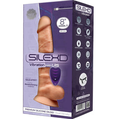 SILEXD - MODELO 1 VIBRADOR DE PENE REALISTA PREMIUM SILICONA SILEXPAN CONTROL REMOTO 20 CM