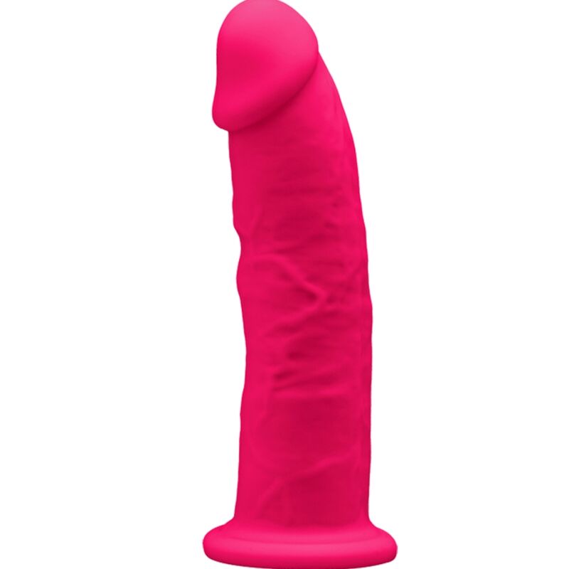 SILEXD - MODELO 2 PENE REALISTA PREMIUM SILEXPAN SILICONA FUCSIA 15 CM