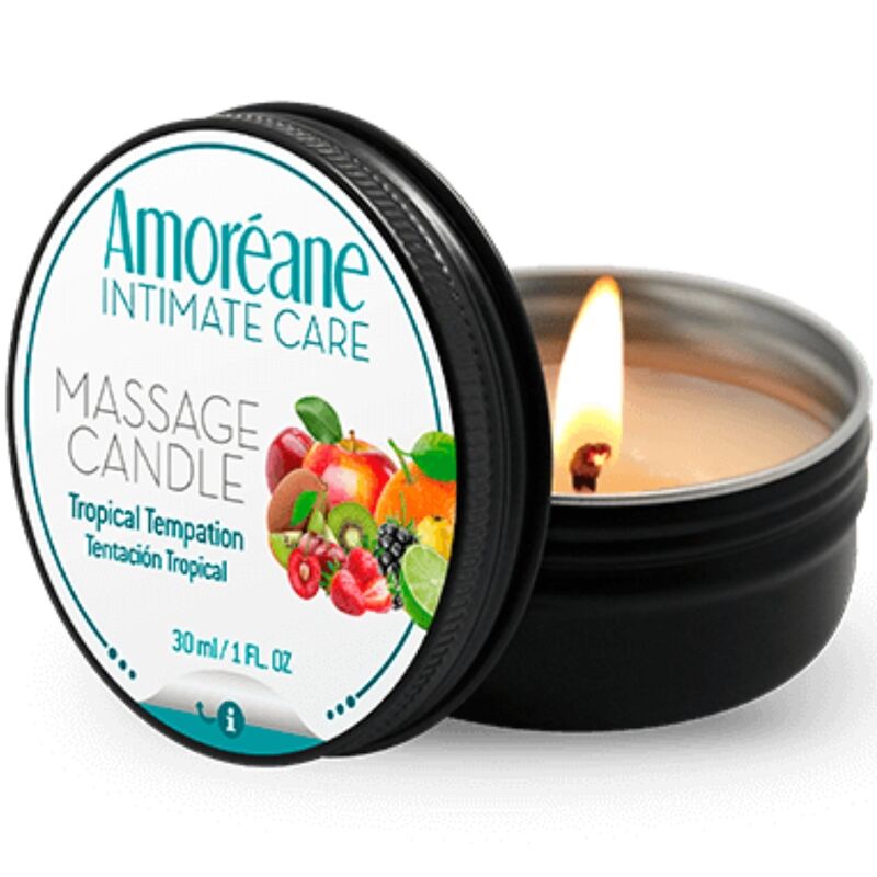 AMOREANE - TROPICAL TEMPTATION MASSAGE CANDLE 30 ML