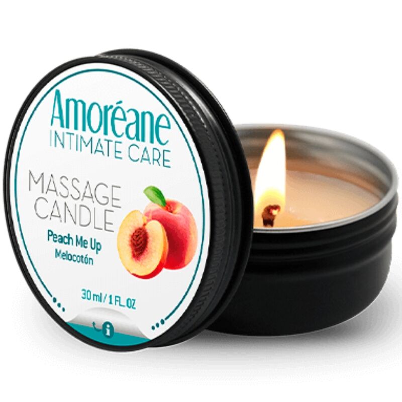 AMOREANE - PEACH MASSAGE CANDLE 30 ML