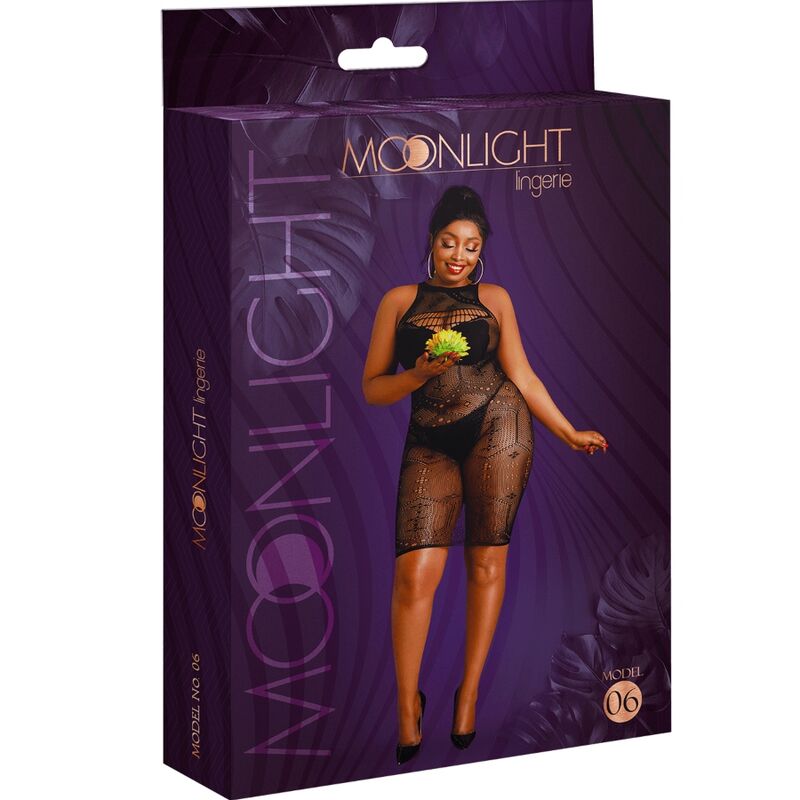 MOONLIGHT - VESTIDO MODELO 6 NEGRO TALLA GRANDE