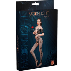 MOONLIGHT - BODYSTOCKING MODEL 10 BLACK ONE SIZE