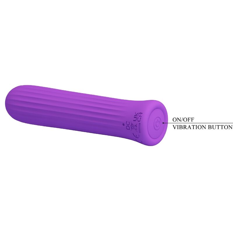 PRETTY LOVE - VIBRADOR ESTIMULADOR LILA BLANCO