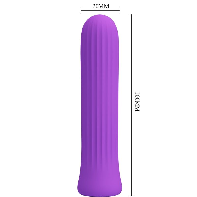 PRETTY LOVE - VIBRADOR ESTIMULADOR LILA BLANCO