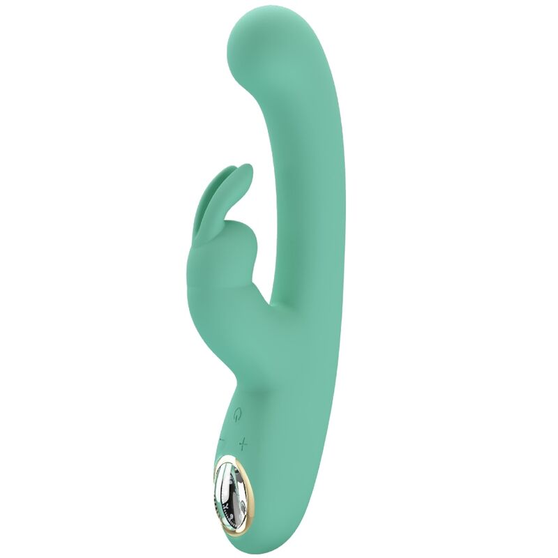 PRETTY LOVE - CONEJO LAMAR Y VIBRADOR PUNTO G VERDE