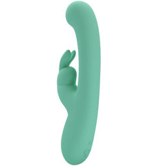 PRETTY LOVE - CONEJO LAMAR Y VIBRADOR PUNTO G VERDE