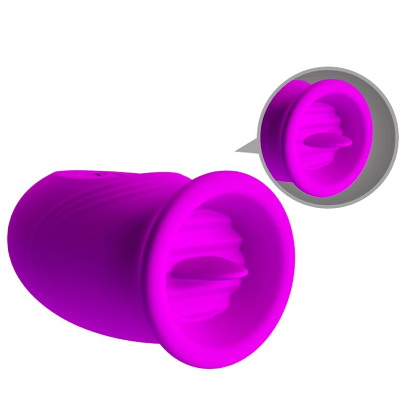 PRETTY LOVE - DAISY DUAL EGG VIBRADOR RECARGABLE MORADO