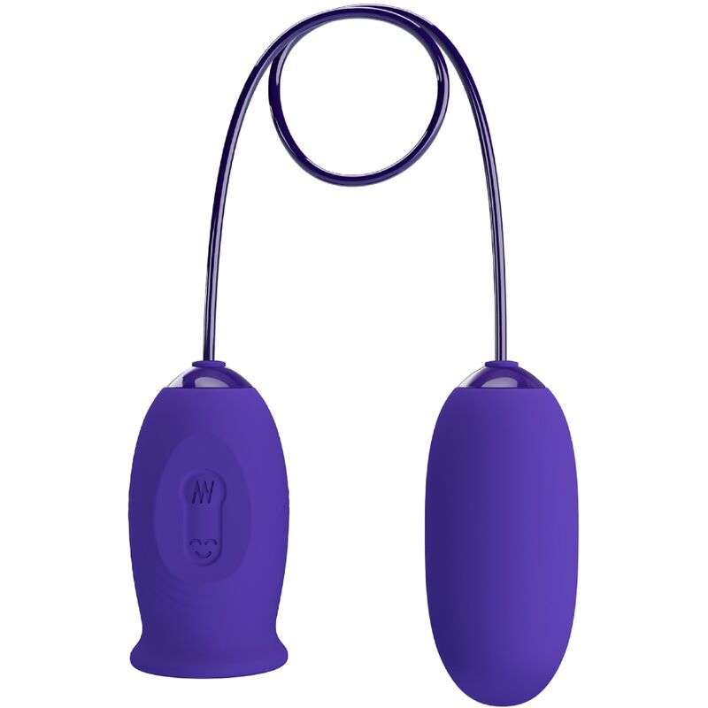 PRETTY LOVE - ESTIMULADOR VIBRADOR RECARGABLE DAISY YOUTH MORADO