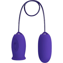 PRETTY LOVE - ESTIMULADOR VIBRADOR RECARGABLE DAISY YOUTH MORADO