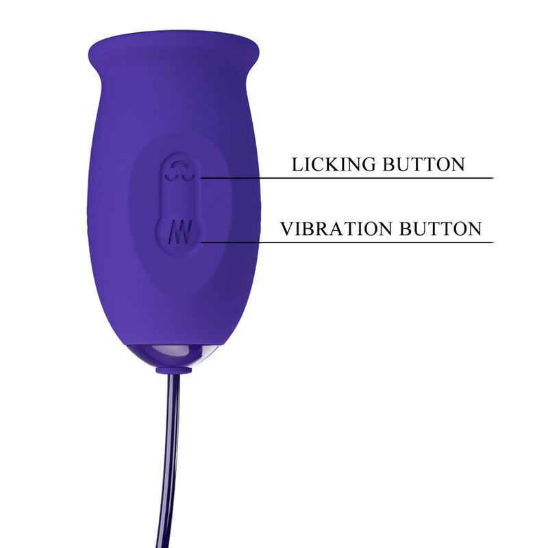 PRETTY LOVE - DAISY YOUTH VIOLET RECHARGEABLE VIBRATOR STIMULATOR