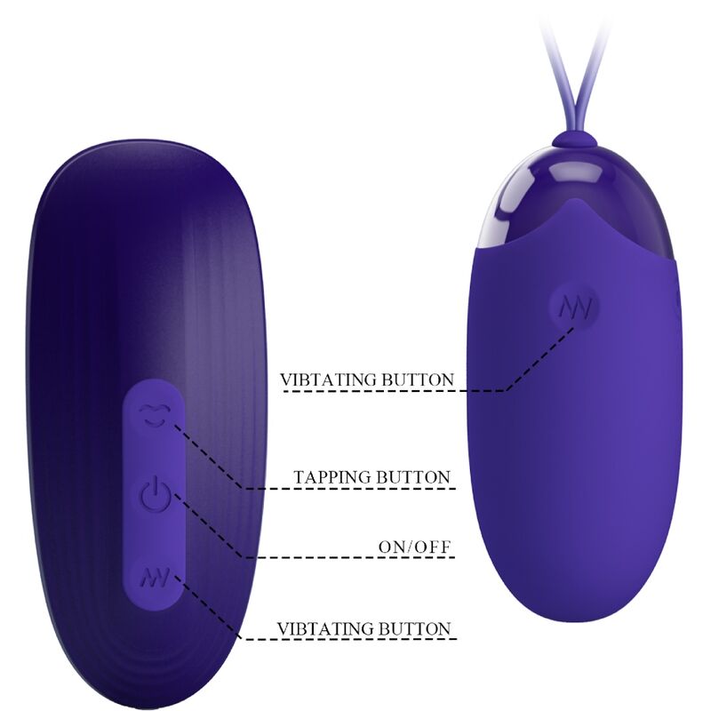 PRETTY LOVE - PORTABLE STIMULATOR AND EGG