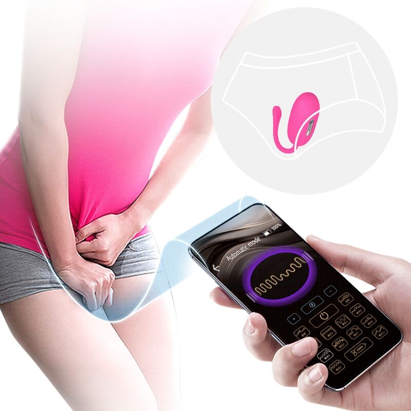 PRETTY LOVE - RECHARGEABLE VIBRATING EGG DOREEN MAGENTA