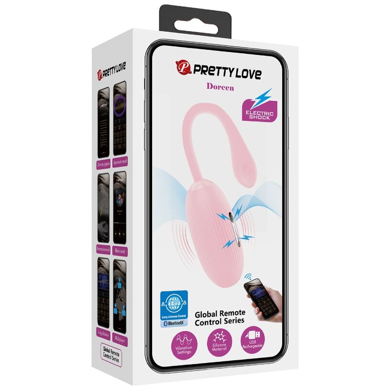 PRETTY LOVE - RECHARGEABLE VIBRATING EGG ROSE DOREEN