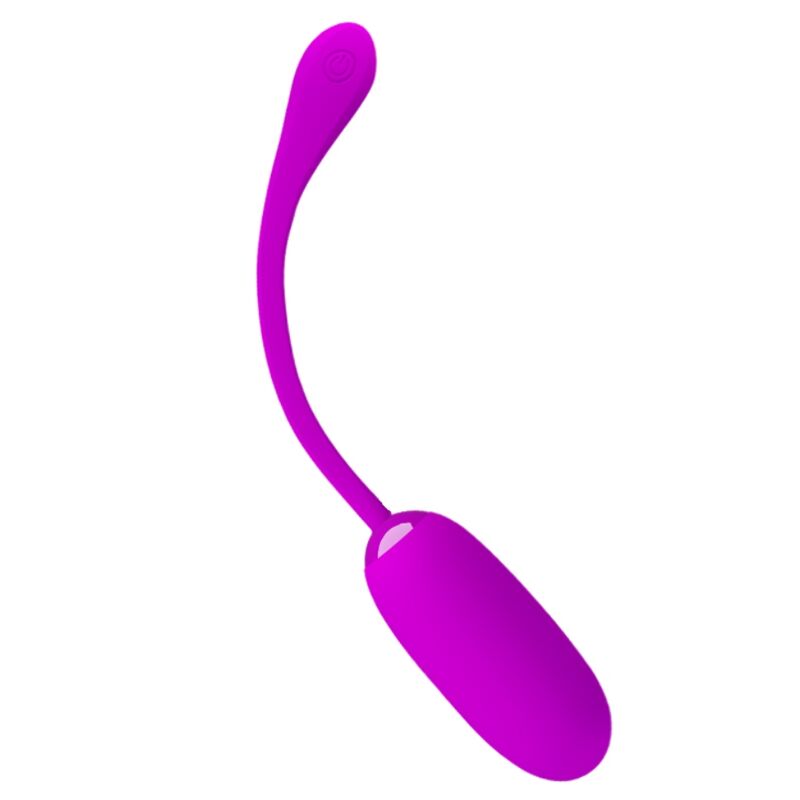 PRETTY LOVE - JULIUS VIBRATING EGG WATERPROOF-RECHARGEABLE PURPLE