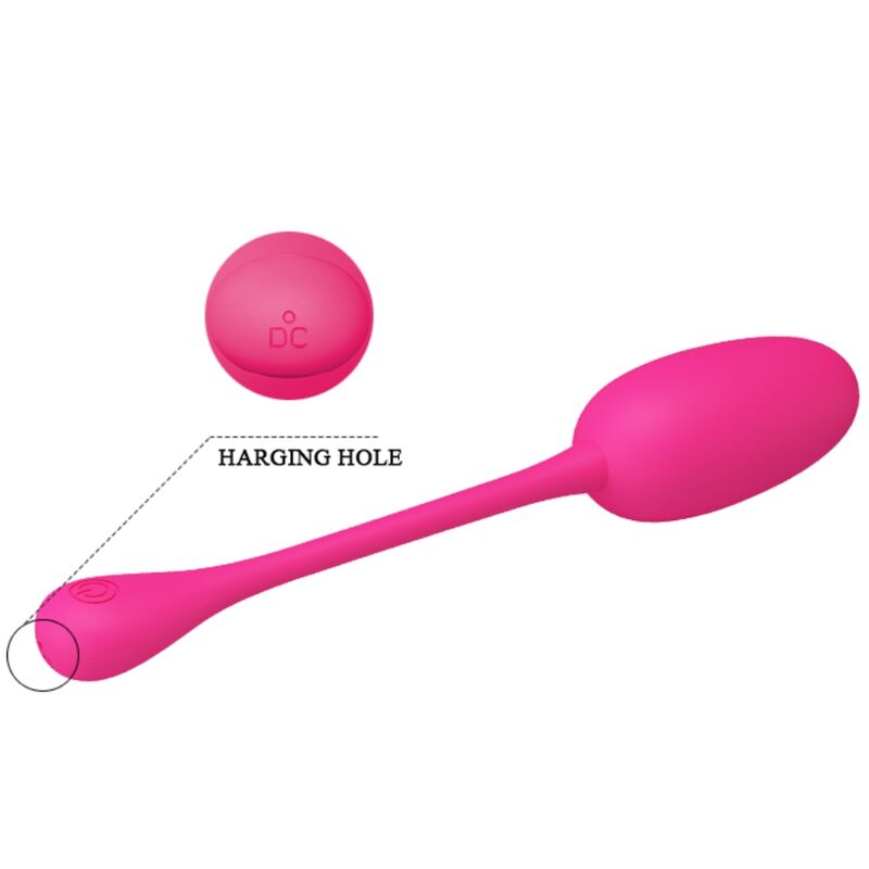 PRETTY LOVE - RECHARGEABLE VIBRATING EGG KNUCKER PINK