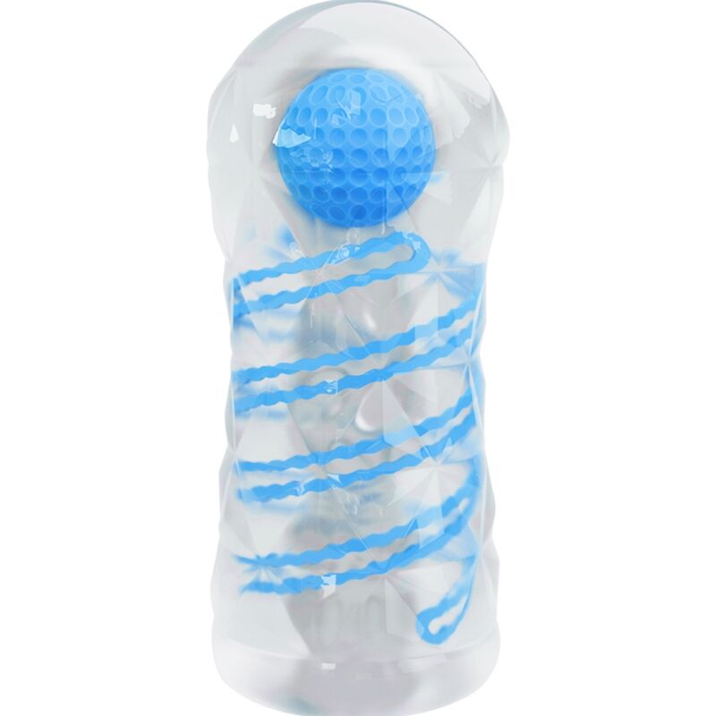 PRETTY LOVE - SMALL BLUE SPIRAL MASTURBATOR