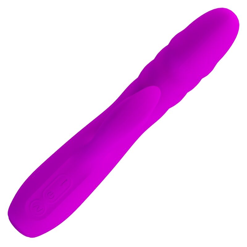 PRETTY LOVE - VIBRADOR RECARGABLE CONEJO MELANIE MORADO