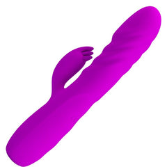 PRETTY LOVE - VIBRADOR RECARGABLE CONEJO MELANIE MORADO