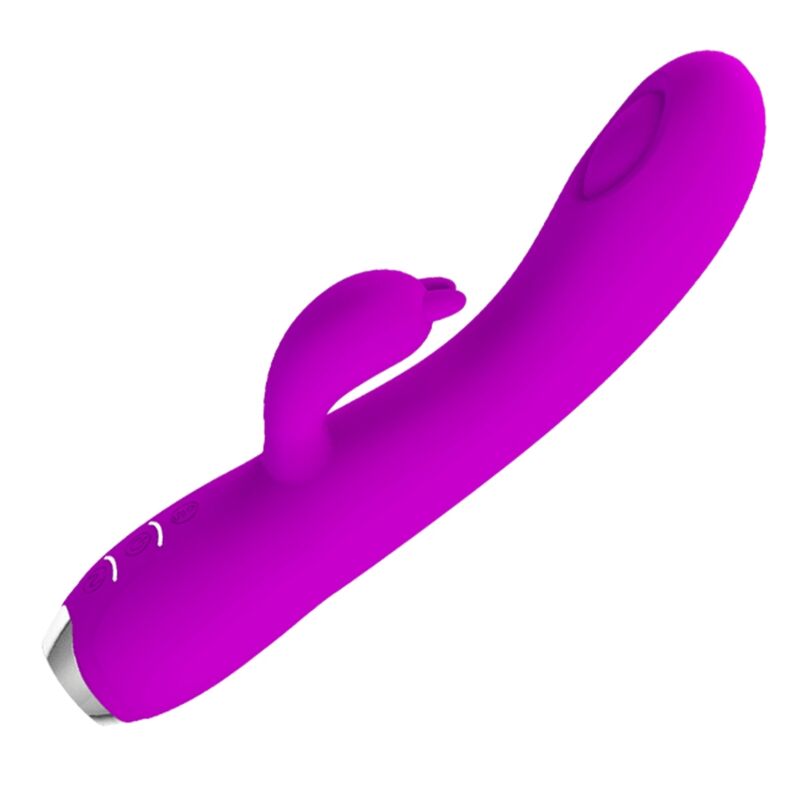 PRETTY LOVE - REGINA PURPLE RECHARGEABLE SUCKER VIBRATOR