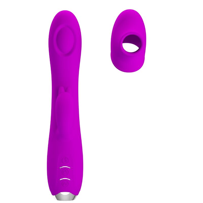 PRETTY LOVE - REGINA PURPLE RECHARGEABLE SUCKER VIBRATOR