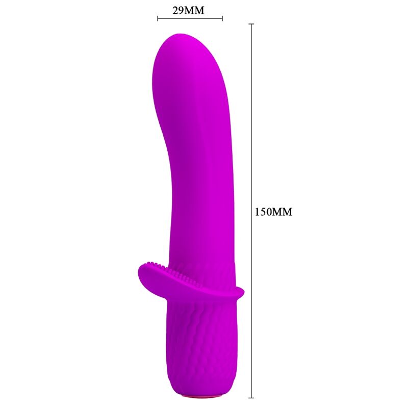 PRETTY LOVE - RECHARGEABLE VIBRATOR TROY PURPLE