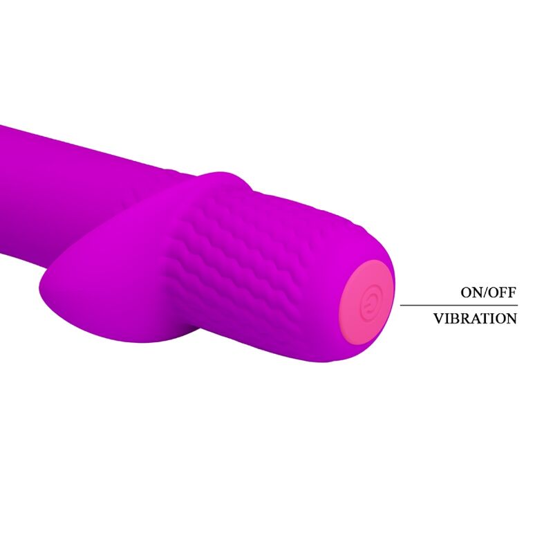 PRETTY LOVE - RECHARGEABLE VIBRATOR TROY PURPLE