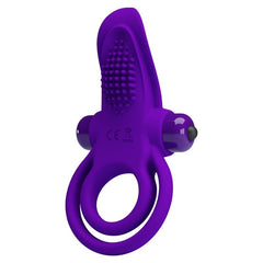 PRETTY LOVE - VIBRATING PURPLE COCK RING