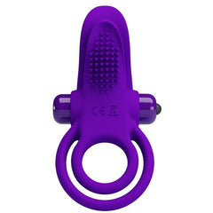 PRETTY LOVE - VIBRATING PURPLE COCK RING