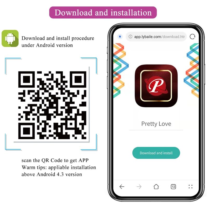 PRETTY LOVE - HUEVO VIBRADOR NYMPH CONTROLADO POR APP MORADO