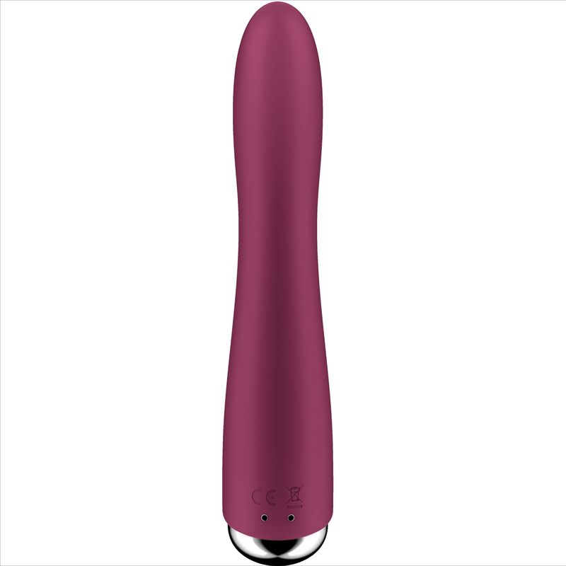 SATISFYER - SPINNING VIBE 1 VIBRATEUR ROTATEUR G-SPOT ROUGE