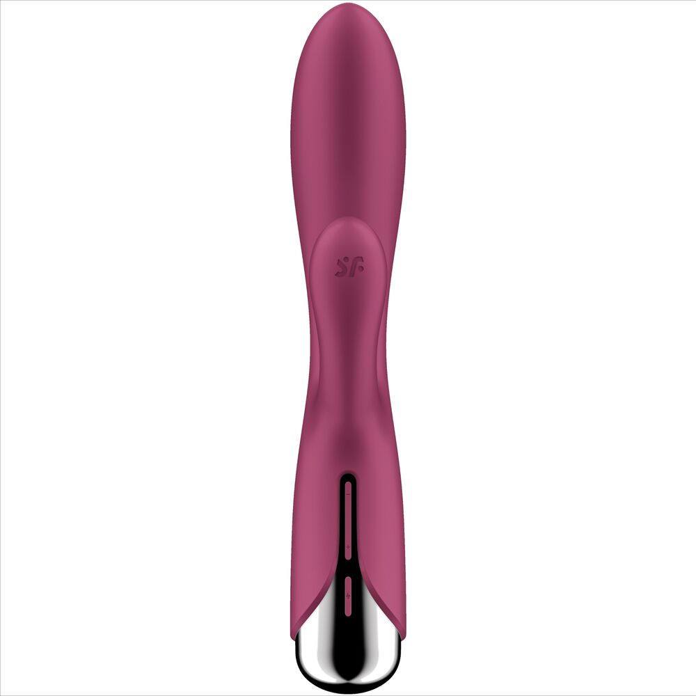 SATISFYER - SPINNING RABBIT 1 CLITORIS ET STIMULATION DU POINT G ROUGE