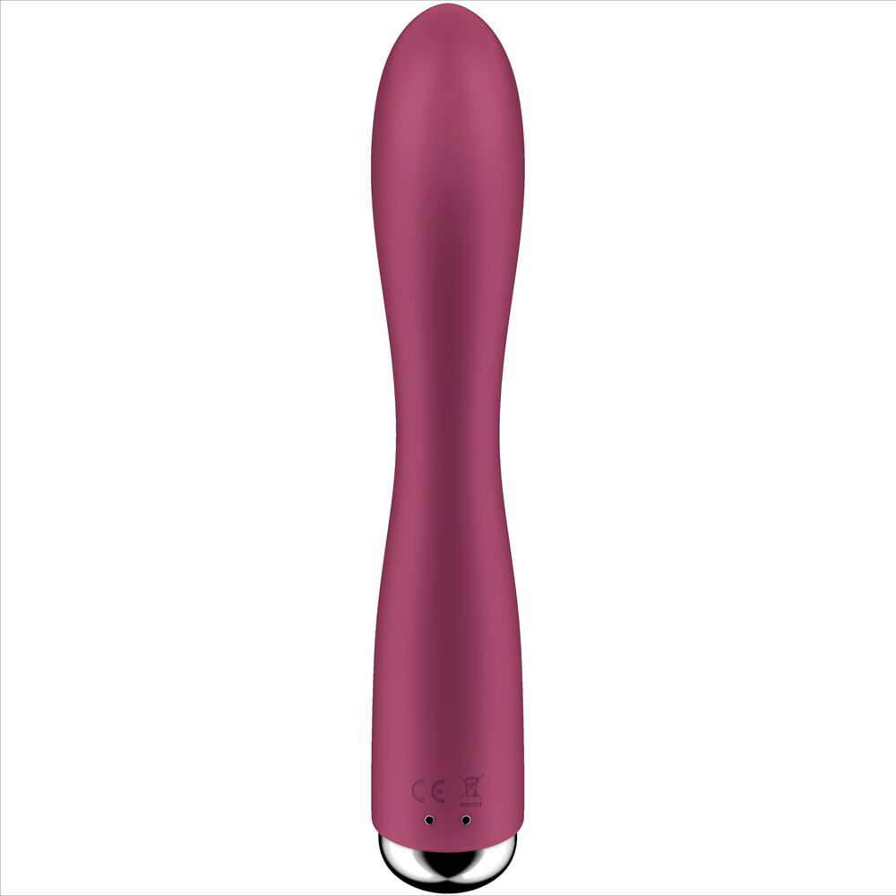 SATISFYER - SPINNING RABBIT 1 CLITORIS Y ESTIMULACIÓN DEL PUNTO G ROJO