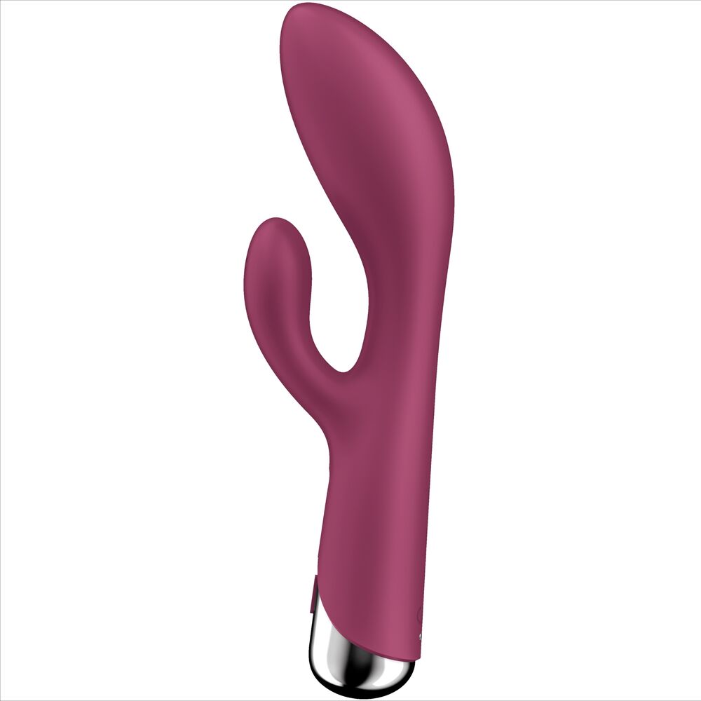 SATISFYER - SPINNING RABBIT 1 CLITORIS ET STIMULATION DU POINT G ROUGE