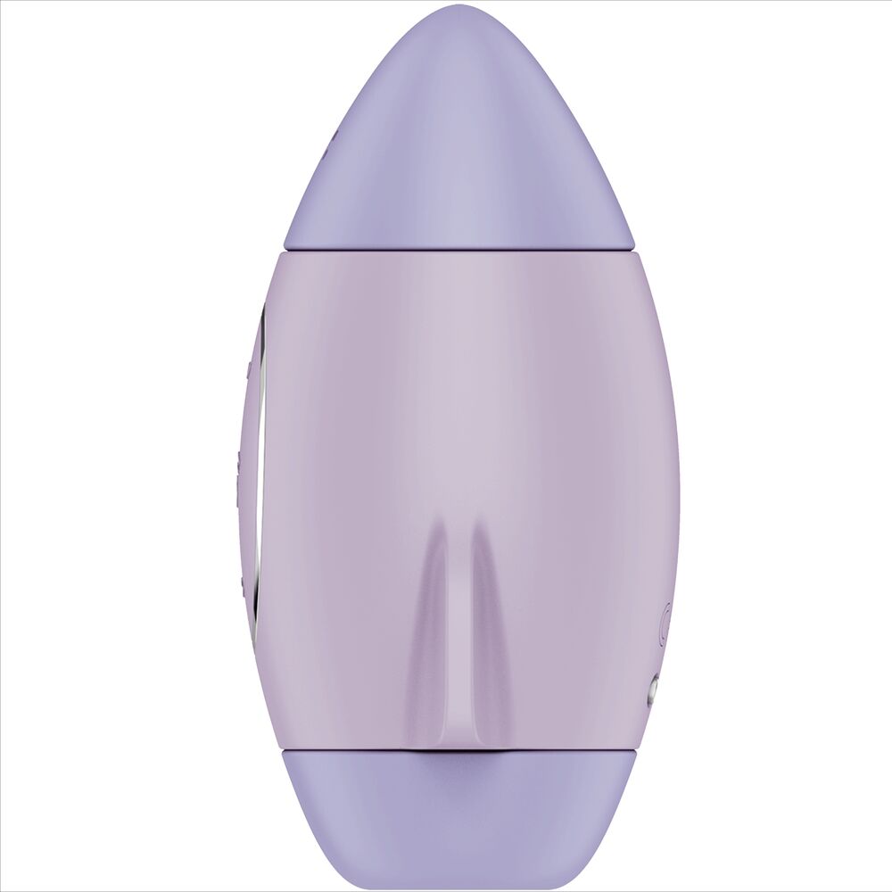 SATISFYER - MISSION CONTROL PETIT VIBRATEUR  DOUBLE IMPULSION LILAS