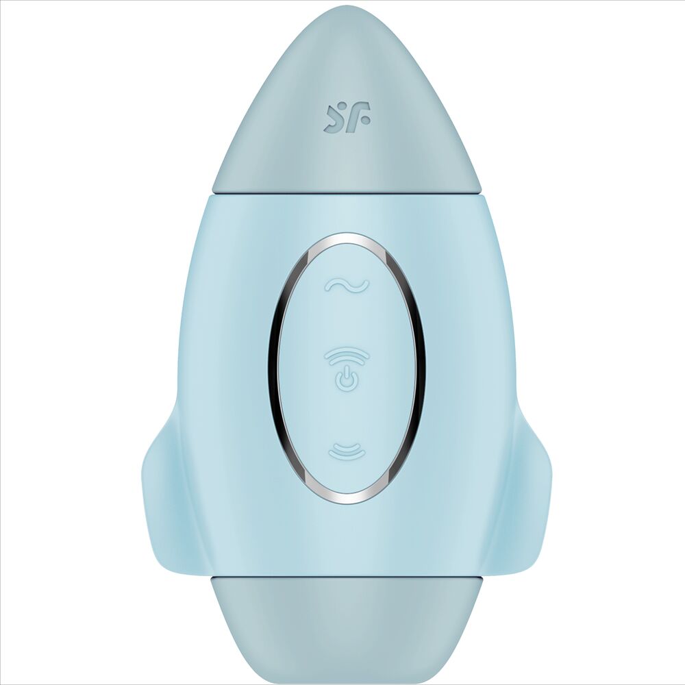 SATISFYER - MISSION CONTROL PEQUEÑO VIBRADOR DE DOBLE PULSO LILA
