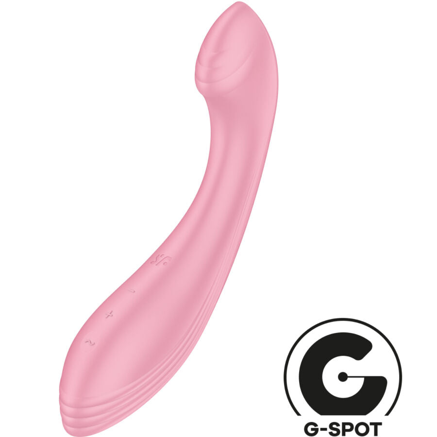 SATISFYER - G-FORCE G-SPOT PINK VIBRATOR STIMULATOR