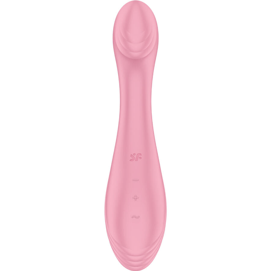 SATISFYER - STIMULATEUR VIBRATEUR G-FORCE G-SPOT ROSE