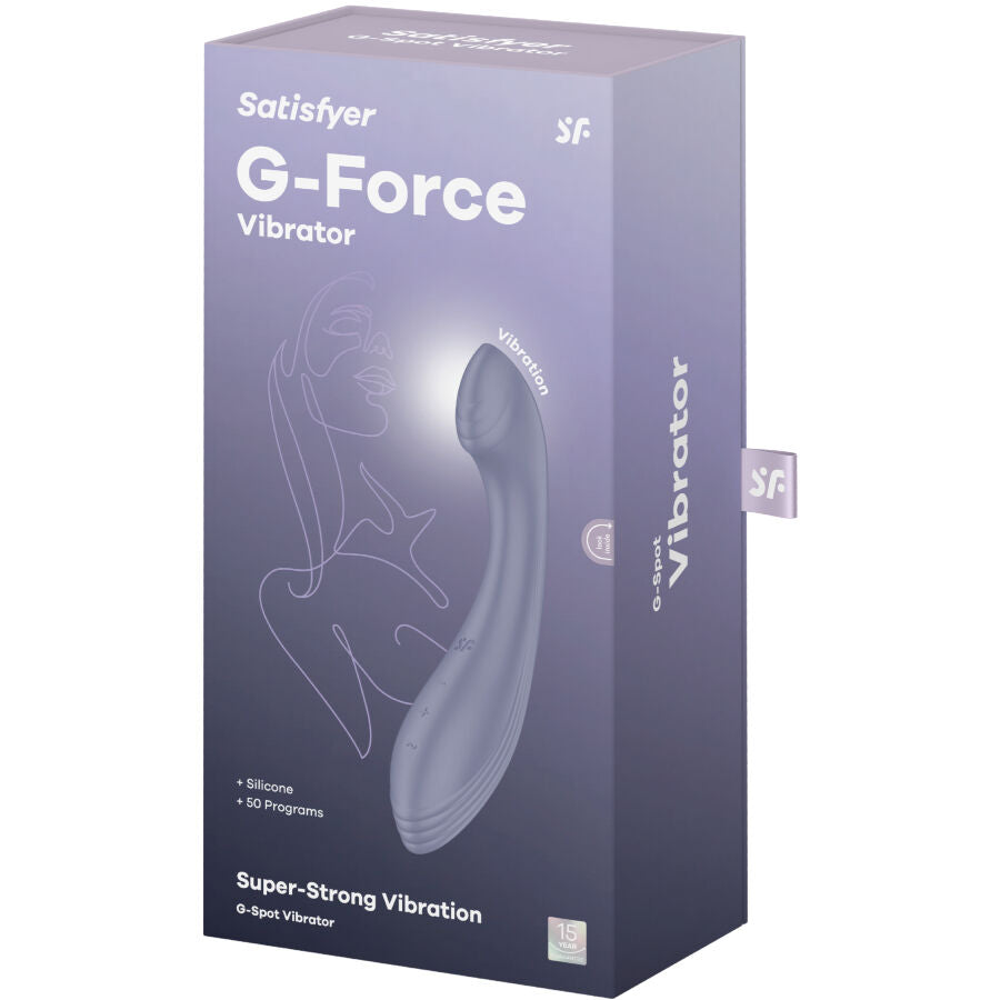 SATISFYER - G-FORCE G-SPOT PINK VIBRATOR STIMULATOR