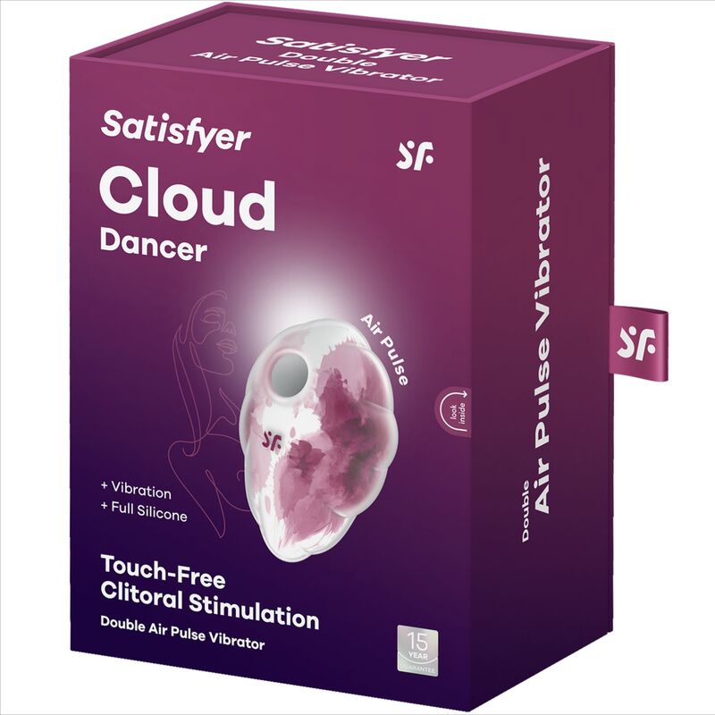 SATISFYER - CLOUD DANCER VIBRADOR PULSO DE AIRE VERDE