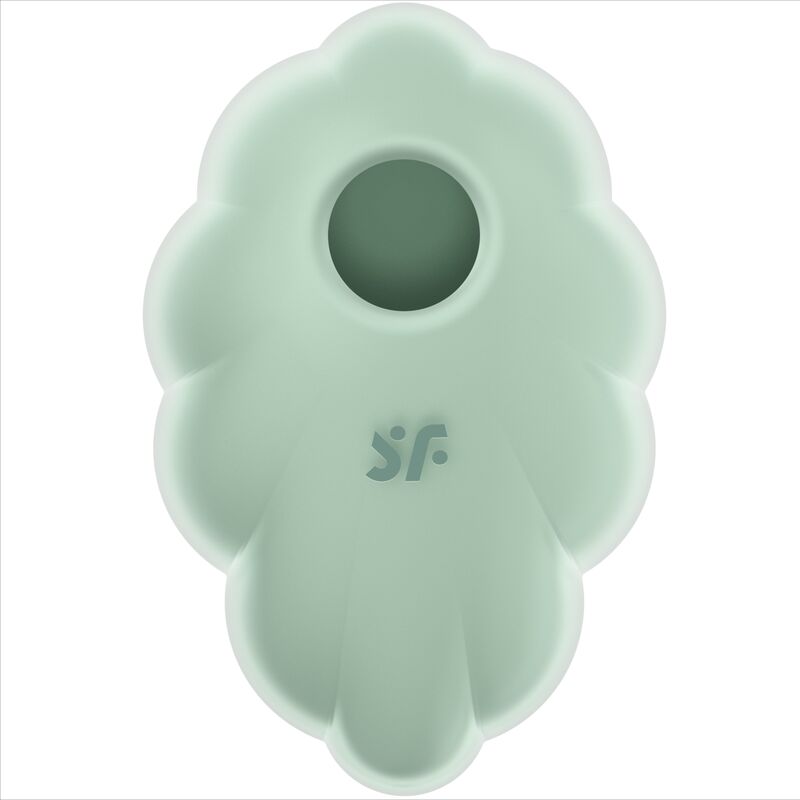 SATISFYER - VIBRATEUR CLOUD DANCER VERT AIR PULSE