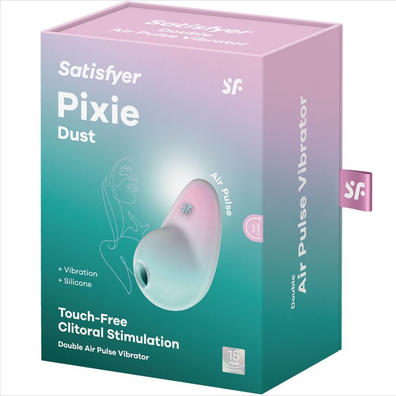 SATISFYER - STIMULATEUR PIXIE DUST LILAS AIR PLUSE