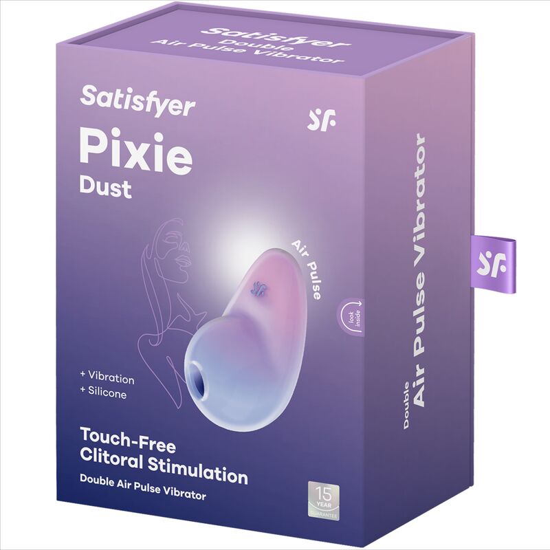 SATISFYER - STIMULATEUR PIXIE DUST LILAS AIR PLUSE