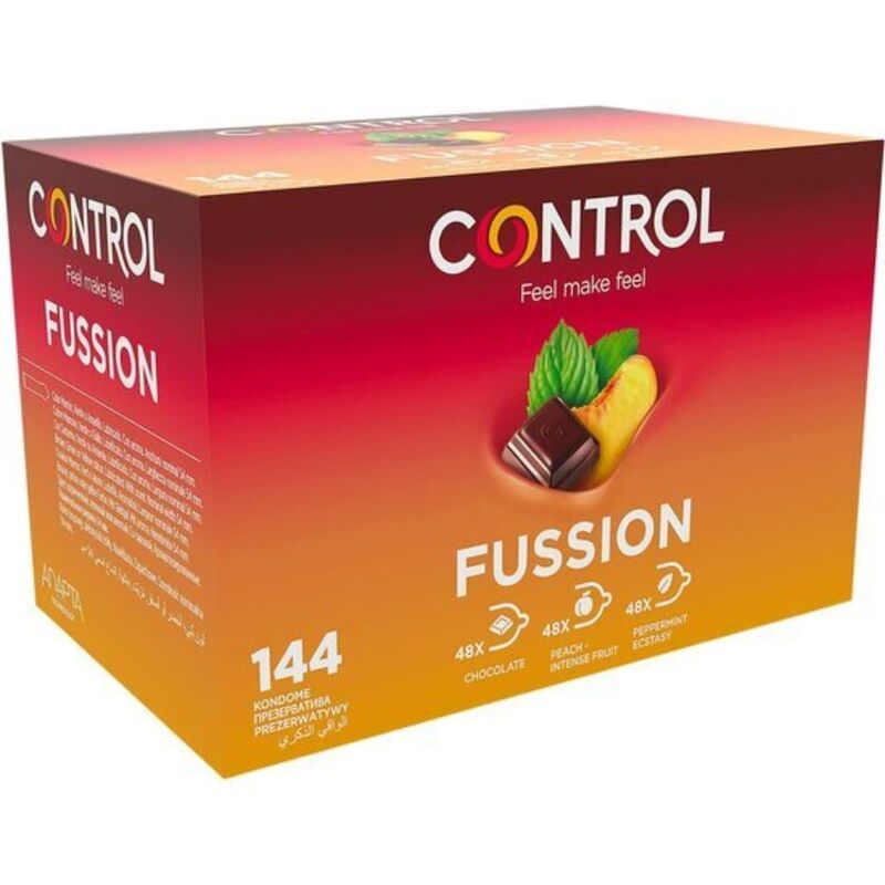 CONTROL - CONDONES ADAPTA FUSSION 144 UNIDADES